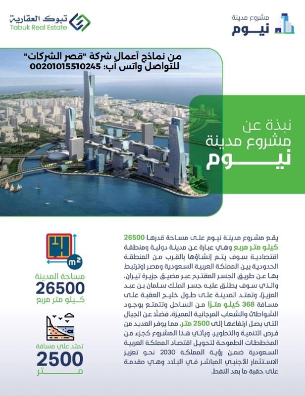 تصميم بروفايل شركة عقارية أو تطوير وتسويق عقاري PDF بروفايل شركات تطوير عقاري