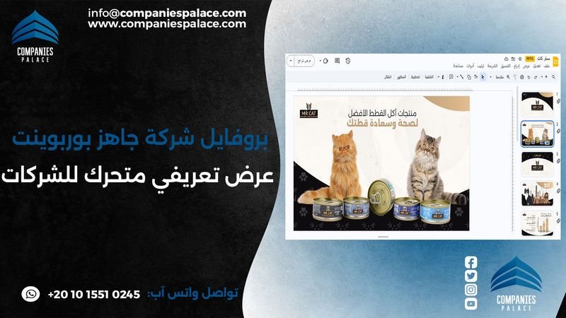 بروفايل شركة جاهز بوربوينت