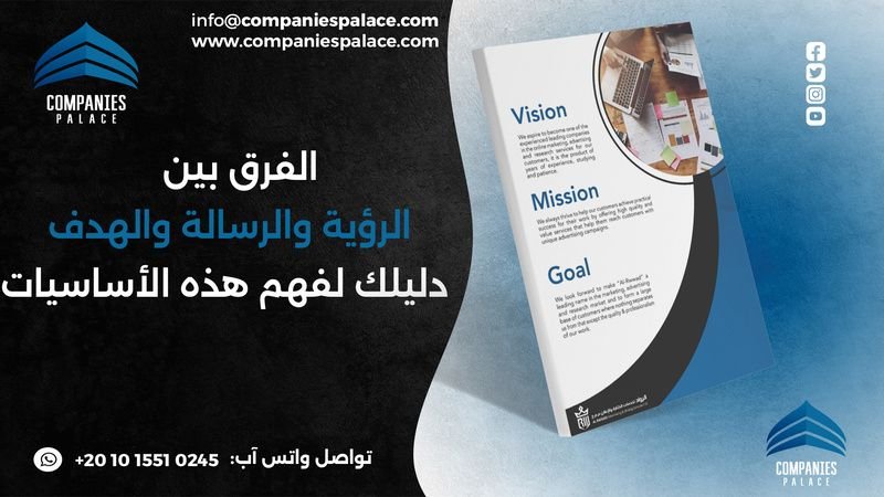 الفرق بين الرؤية والرسالة والهدف
