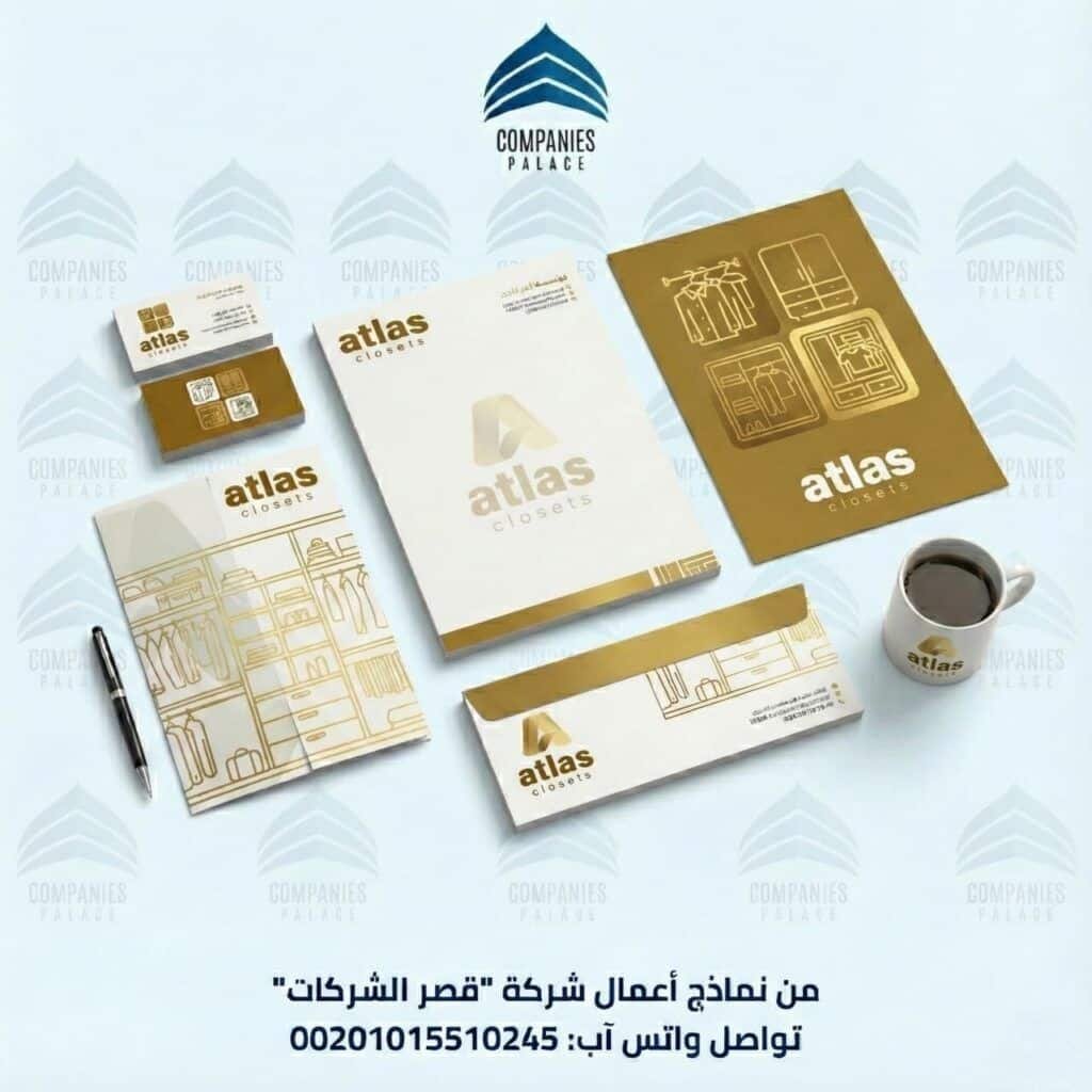 تصميم هوية بصرية احترافية لبناء علامة تجارية وزيادة العملاء تصميم هوية بصرية لشركة أطلس