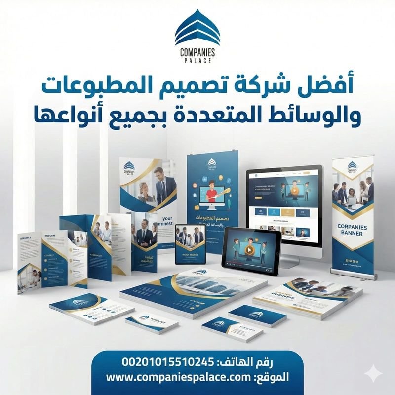 أفضل شركة تصميم المطبوعات والوسائط المتعددة بجميع أنواعها شركة تصميم المطبوعات